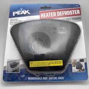 PEAK Automotive Windshield Heater Defroster 12 Volt 360* Swivel Base and Handle